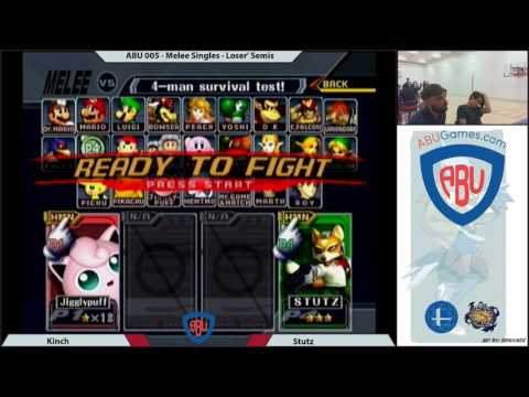 ABU Monthly 5: Melee Losers Quarters - Kinch (Puff) Vs Stutz (Fox)