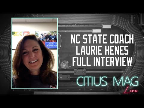 NC State Coach Laurie Henes After Winning The NCAA Cross Country Championship Team Title