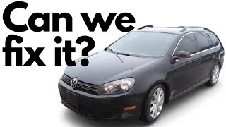 2012 Jetta TDI Sportwagen Single mass flywheel and clutch install!