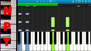 Miley Cyrus - Hands Of Love - Piano Tutorial - How to play Hands Of Love - Synthesia