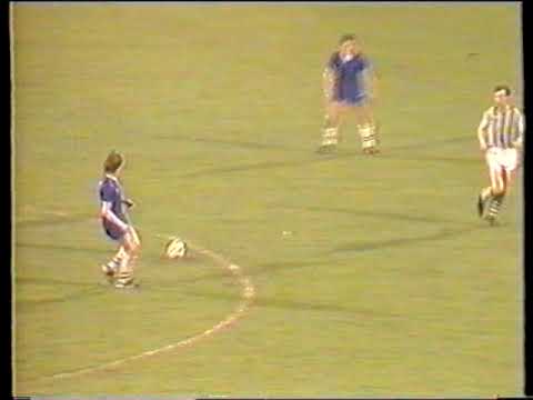 Schlussphase EC Finale 1985: Everton vs Rapid