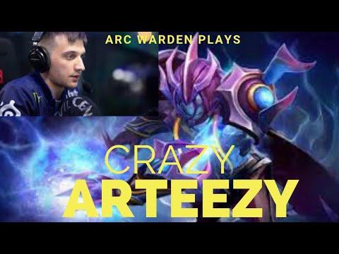 Dota 2 Arteezy - crazy arc warden plays