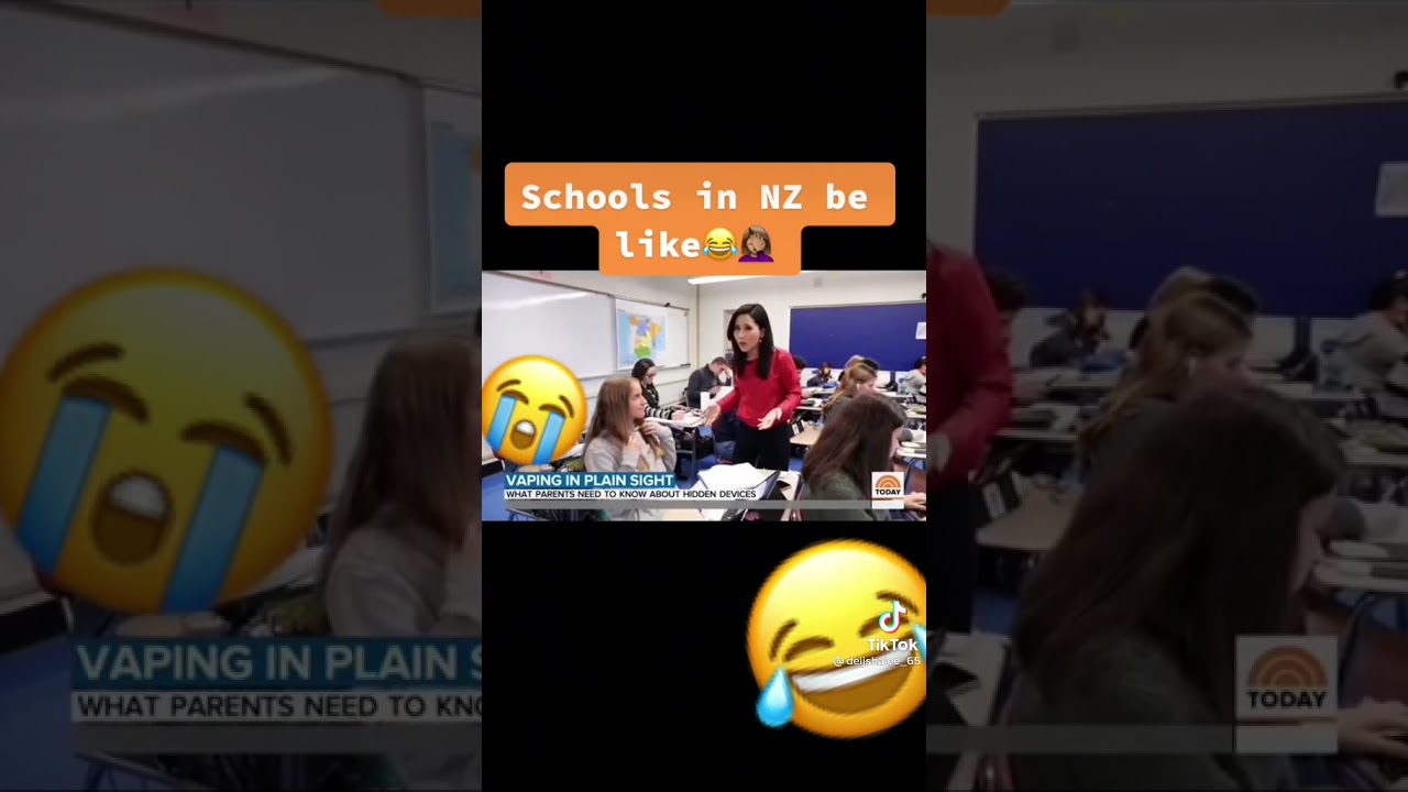 Schools in NZ be like