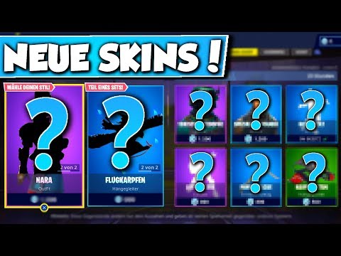 ❌NEUE SKINS & GLEITER im SHOP!! 😱 - NEUER GEGENSTAND-SHOP in FORTNITE ist DA!!