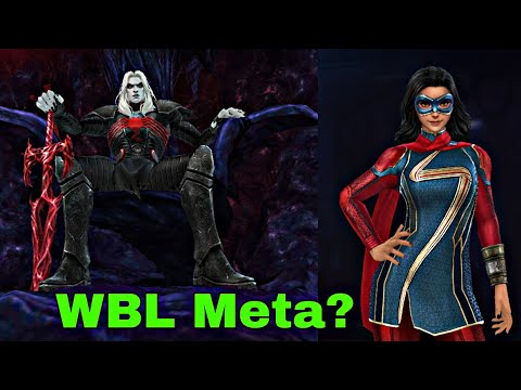 Ms Marvel Kamala Khan WBL Knull Meta? Uniform Review And WBL Showcase - Marvel Future Fight