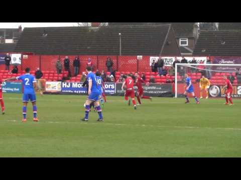 Alfreton Town 2-1 FC United. 18 Mar 2017