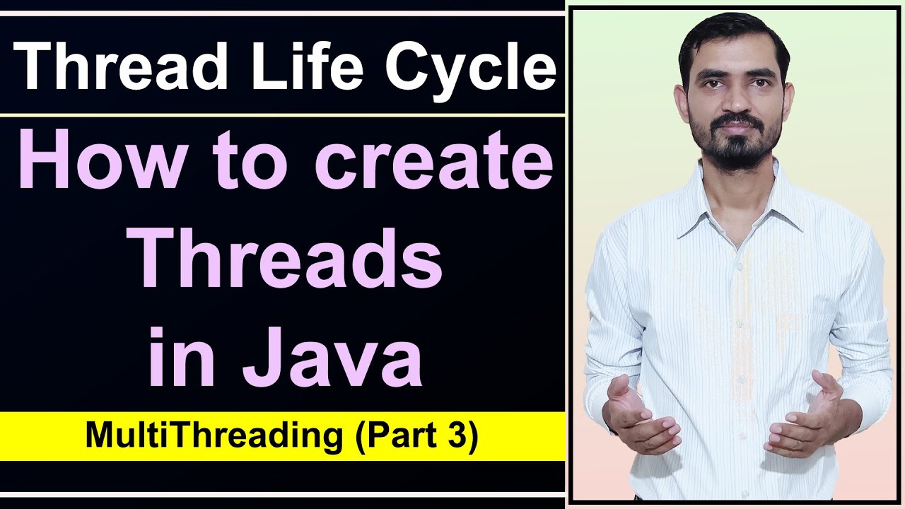 Watch video Thread Life Cycle in java; How to Create Thread in Java by Extending Thread Class by Deepak in Hindi Now Thread Life Cycle in java; How to Create Thread in Java by Extending Thread Class by Deepak in Hindi