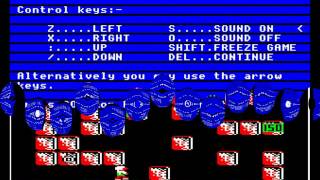 REVIEW OF RUBBLE TROUBLE (ACORN ELECTRON, MICRO POWER, 1983)