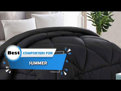 Top 6 Best Comforters for Summer Review in 2023 | Soft, Lightweight, Reversible, Down Comforters