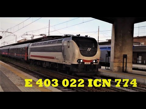 E 403 022 IC NOTTE 774 Roma Termini-Trieste 11/06/2019 Treviso
