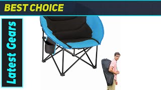 KingCamp Oversized Saucer Chair: The Ultimate Portable Comfort!