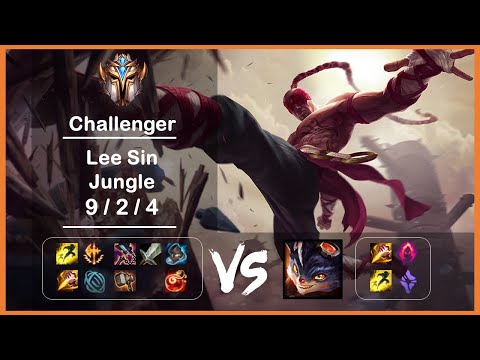 KR Challenger Replays Jungle Lee Sin vs Rumble Ep.3029