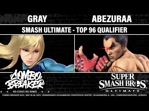 COMBO BREAKER 2023 WINNERS TOP 96 QUALIFIER - Gray (ZSS) vs Abezuraa (Kazuya) - Smash Ultimate