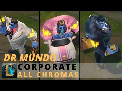 New Rework Corporate Mundo All Chromas - League of Legends