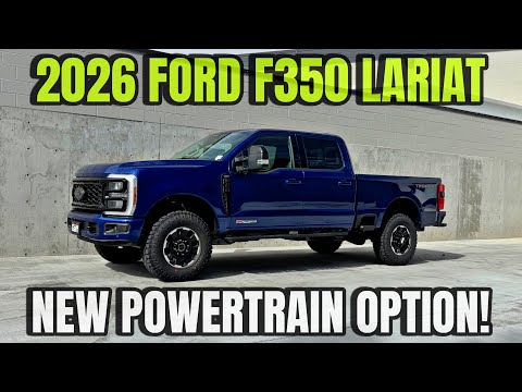 2026 Ford F350 Lariat Tremor: New Powertrain Option For This!
