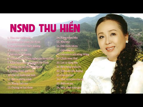26 CA KHÚC TRỮ TÌNH XƯA CỦA THU HIỀN HAY NHẤT
