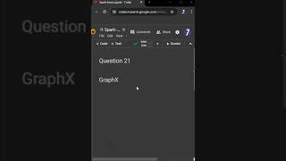 What is GraphX in Apache Spark? | Introduction to Spark's Graph Processing API |Q21