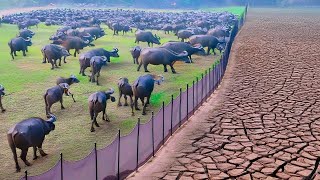 O que aconteceu quando bisões foram soltos em terras devastadas surpreendeu o mundo