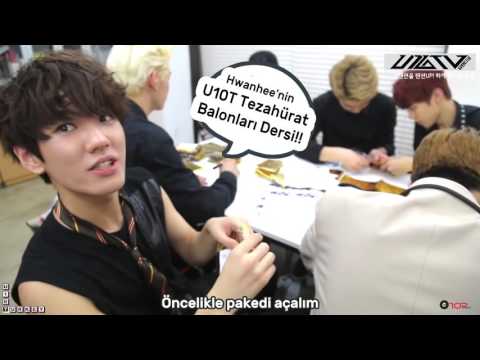 [15.10.2015] U10TV 9. Bölüm - UP10TION'ın Tezahürat Eşyaları İmalat Safhası (Türkçe Altyazılı)