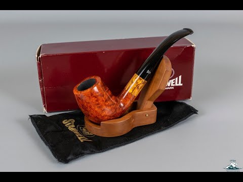 (Unsmoked) Stanwell Buffalo Smooth Bent (85) 9mm (Factory Replacement Stem)