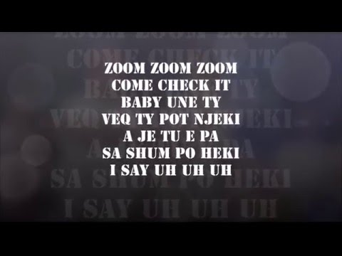 Vig Poppa  - Zoom Zoom feat Dhurata Dora ( Me Text ) - Lyrical