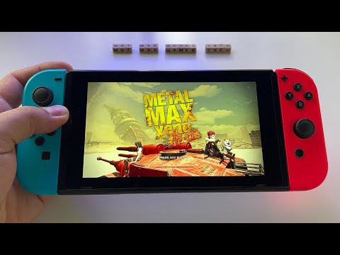 METAL MAX Xeno Reborn - Nintendo Switch handheld gameplay