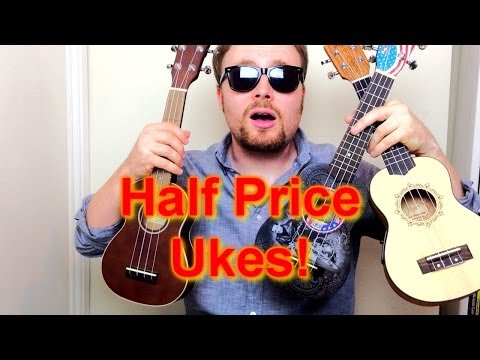 HALF PRICE UKULELES FOR ALL MY SUBSCRIBERS!