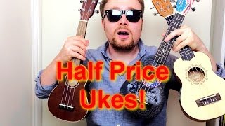 HALF PRICE UKULELES FOR ALL MY SUBSCRIBERS!
