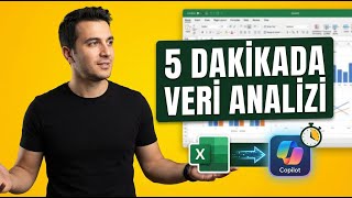 5 Dakikada Excel + Copilot ile Veri Analizi (Gerçek Satış Verisi Üzeri
