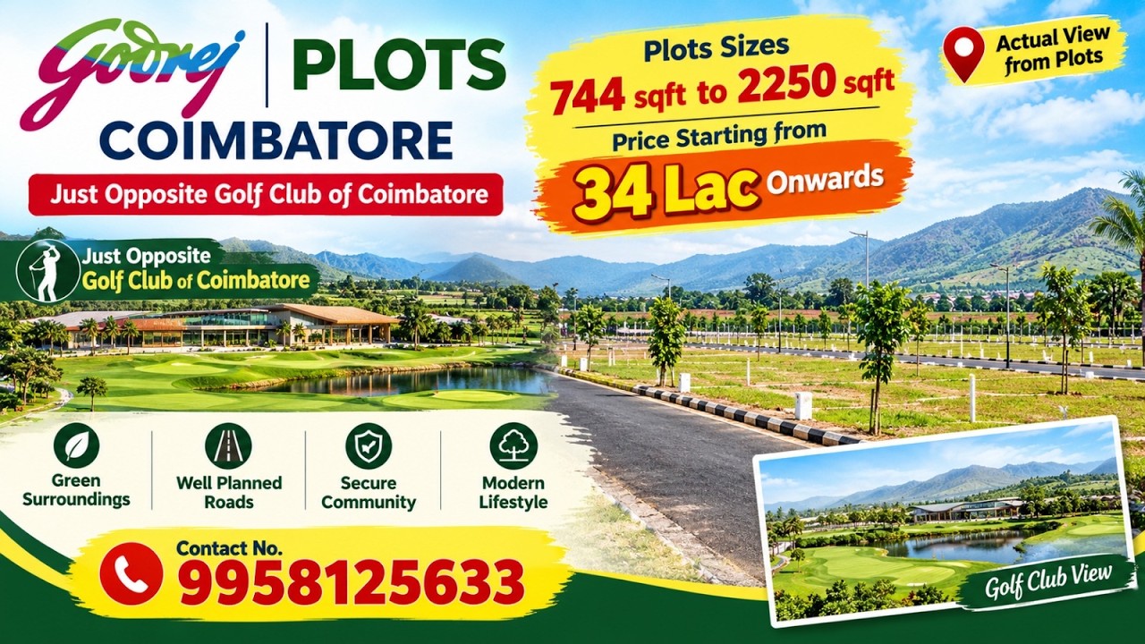 Godrej Plots Coimbatore: Premium Residential Plots