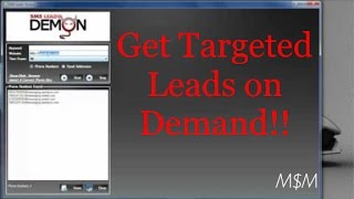 preview picture of video 'SMS Leads Demon Will Allow You to PRINT LEADS ON DEMAND! SMS Leads Demon Rocks!'