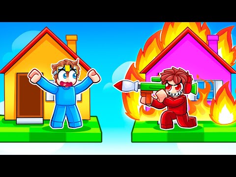 Cash vs Nico HORRIFIC HOUSING in Roblox!
