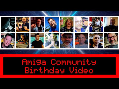 Amiga Community Birthday Video for AmigaBill