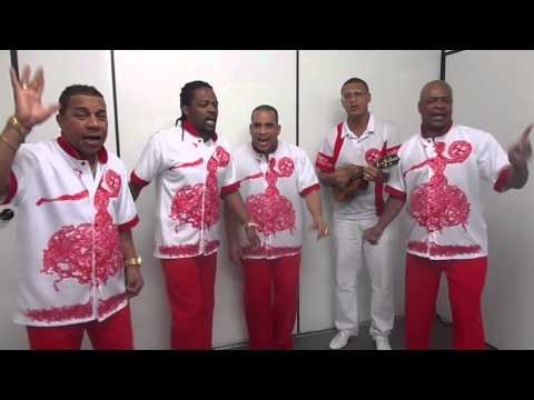 Serginho, Xande, Leonardo Bessa e Quinho cantam o samba do Salgueiro para o Carnaval de 2014