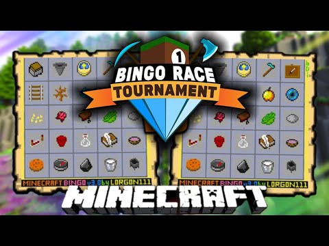 BINGO race tournament - L'esport du bingo minecraft
