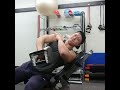 肩幅を付ける種目! インクラインサイドレイズ 20ポンド