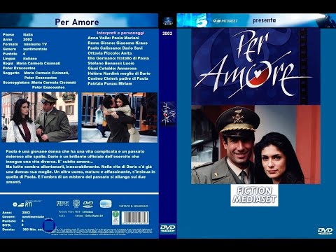 Miniserie tv "Per amore"  (2002) Anna Valle, Paolo Calissano, remo Girone