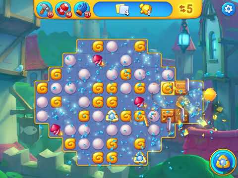 Fishdom level 6027 no boosters フィッシュダム ノーマル [Friend's]