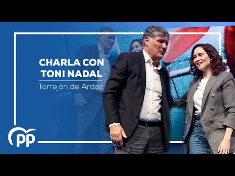 Con Toni Nadal. Hablamos del mérito y el esfuerzo.