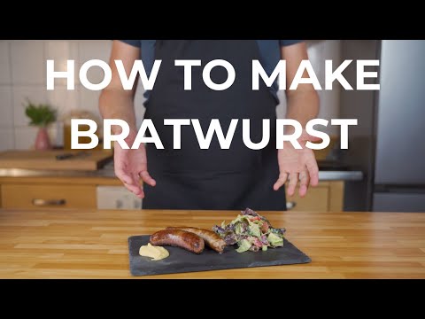 How To Make Bratwurst Sausages - Step-By-Step Guide
