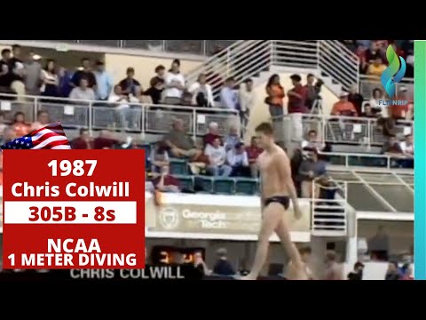 2006 Chris Colwill - 305 B Mens 1 Meter Diving NCAA Diving Finals