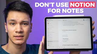 Why Notion ISN'T a Note-Taking App