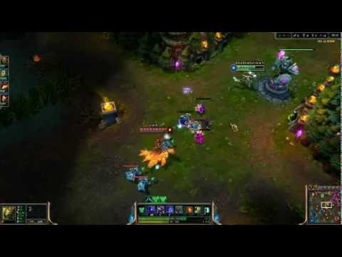 Akali Vs Ahri Mid lane close Escape!