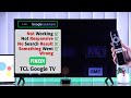 TCL Google TV: How To Fix Google Assistant Not Working! [TV Remote]