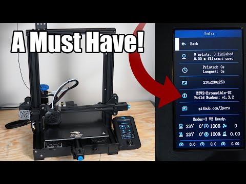 Upgrading The Ender 3 V2 Firmware With Jyers Extensible UI