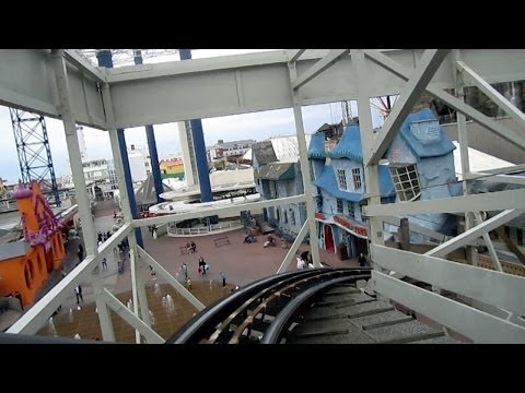 Wild Mouse on-ride HD POV Pleasure Beach, Blackpool