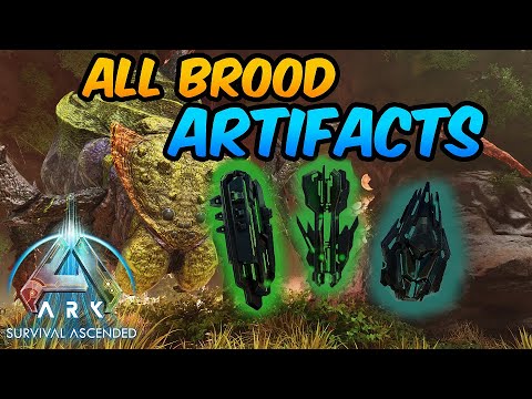 WHERE TO FIND ALL BROODMOTHER ARTIFACTS On THE ISLAND - Ark: Survival Ascended