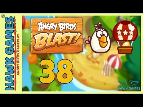 Angry Birds Blast 💥 Level 38 - 3 Stars Walkthrough, No Boosters