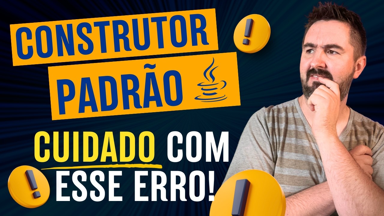 Construtores em Java: O Erro Fatal que Todo Iniciante Comete