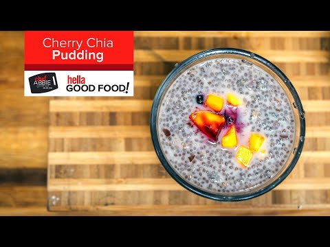 Cherry Chia Pudding